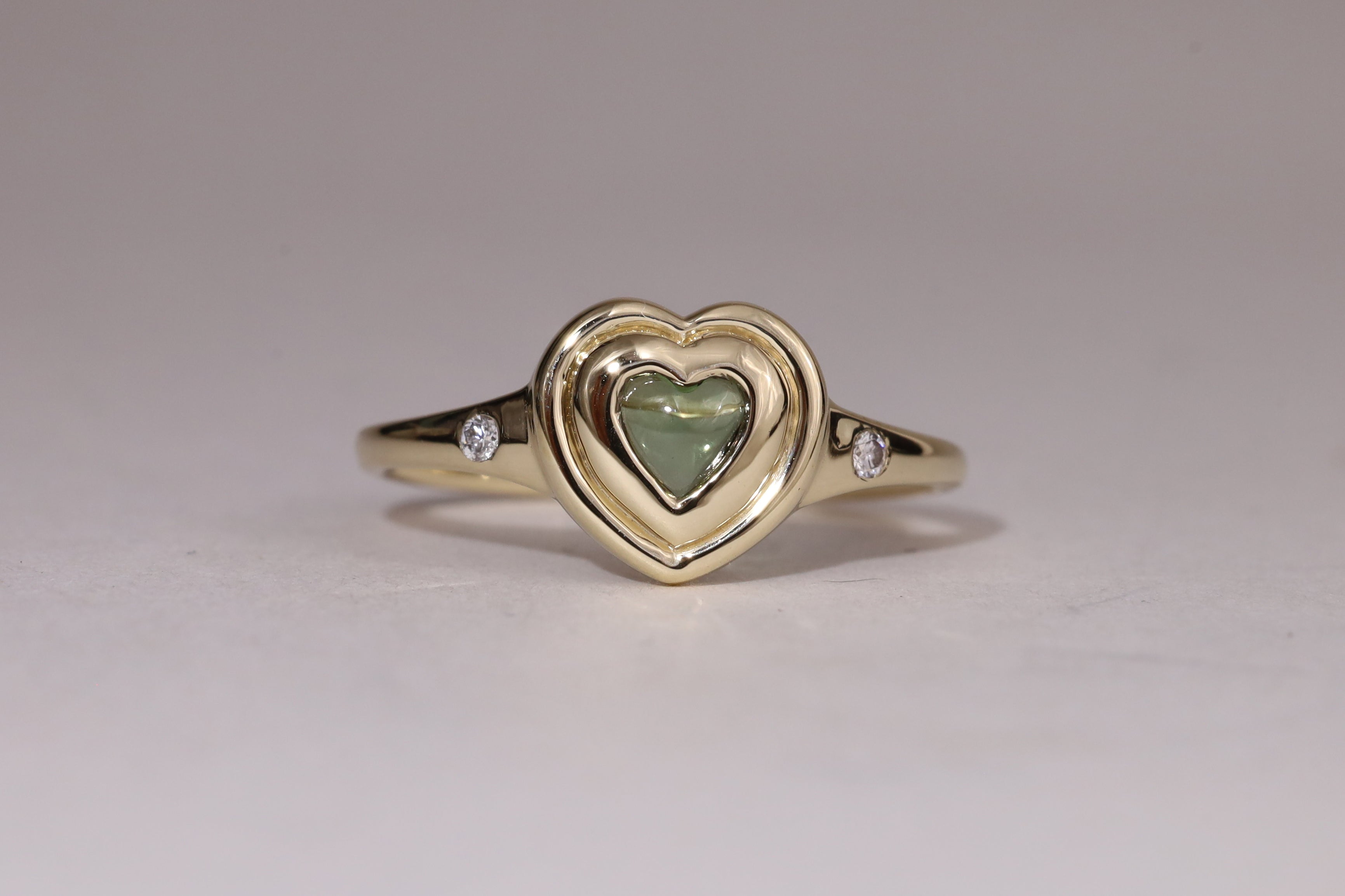 Puffy Heart Rings