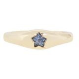 Petite Sapphire Star Bombe Ring No. 1