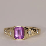 Forget Me Not Signet Ring