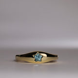 Petite Sapphire Star Bombe Ring No. 2