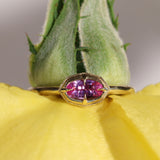 East West Sapphire Ring