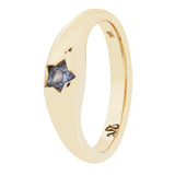 Petite Sapphire Star Bombe Ring No. 1