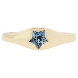 Large Sapphire Bombe Ring