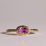 East West Sapphire Ring