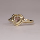 Puffy Heart Rings