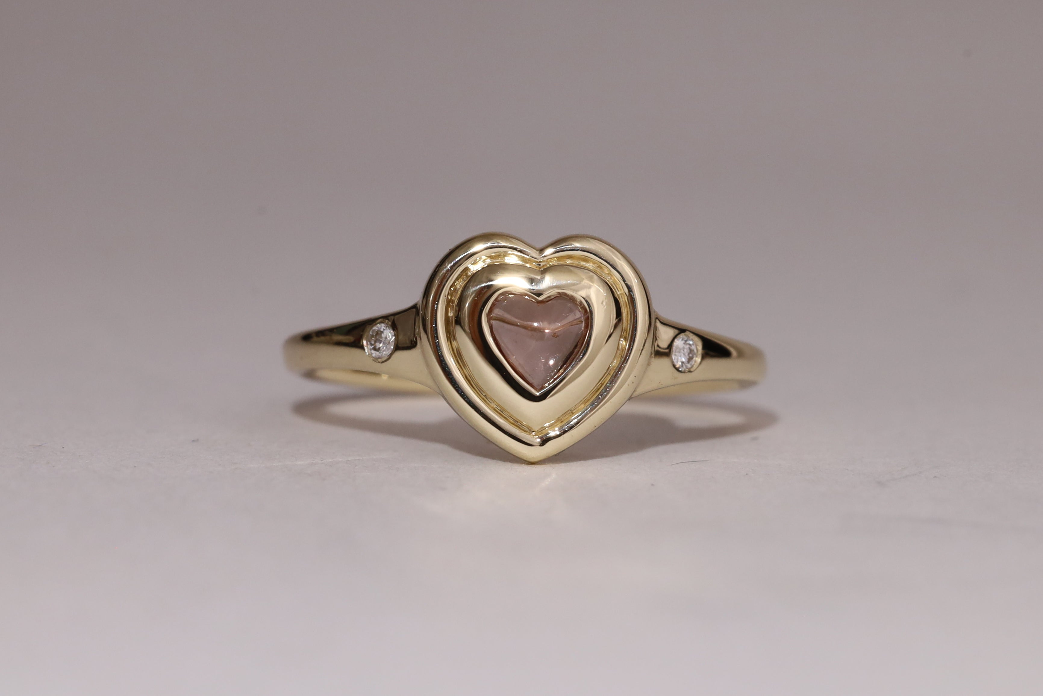 Puffy Heart Rings