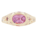 Pink Sapphire Tapestry of Stars Ring