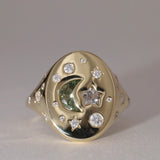 Night Sky Signet Ring