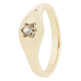 Canary Yellow Star Bombe Ring