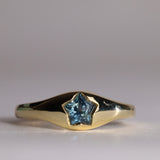 Large Sapphire Bombe Ring