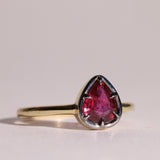 Unheated Ruby Collette Ring