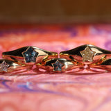 Large Sapphire Bombe Ring